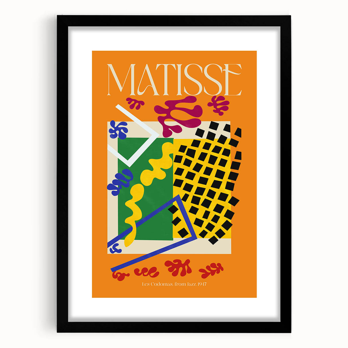 Contemporary Art Prints – Les Codomas, from Jazz, 1947, Modern Wall Decor
