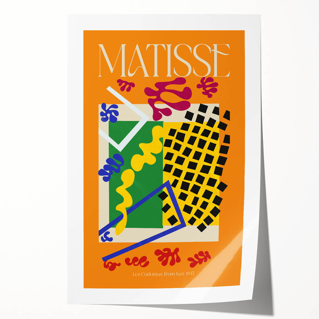 Contemporary Art Prints – Les Codomas, from Jazz, 1947, Modern Wall Decor