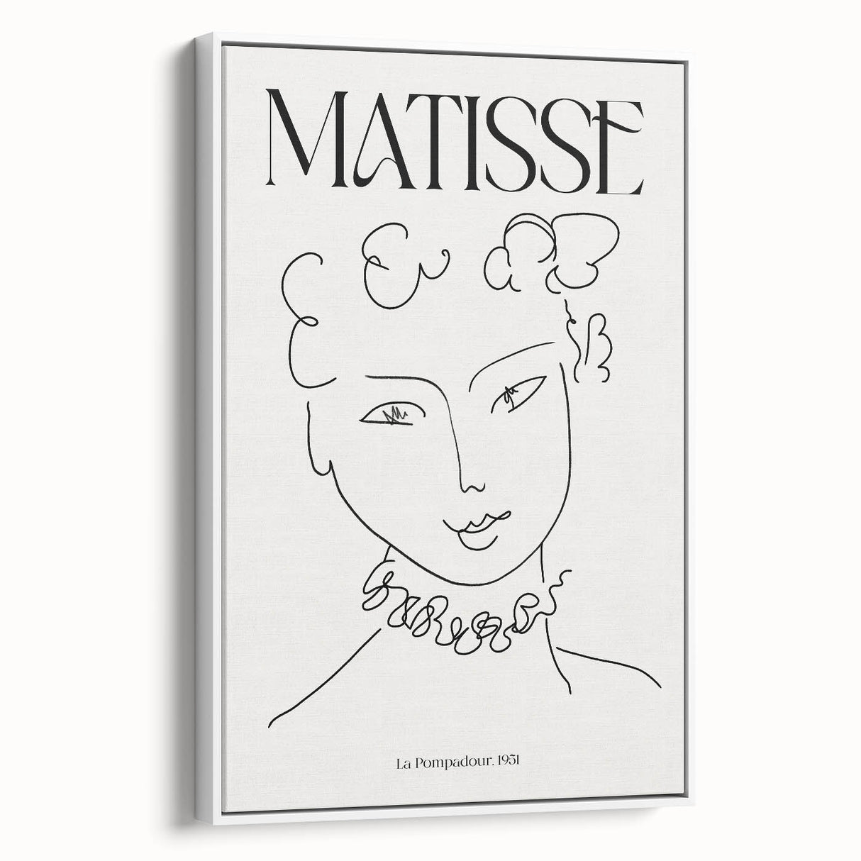 Contemporary Art Prints – La Pompadour, 1951, Modern Minimalist Decor