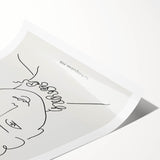 Contemporary Art Prints – La Pompadour, 1951, Modern Minimalist Decor