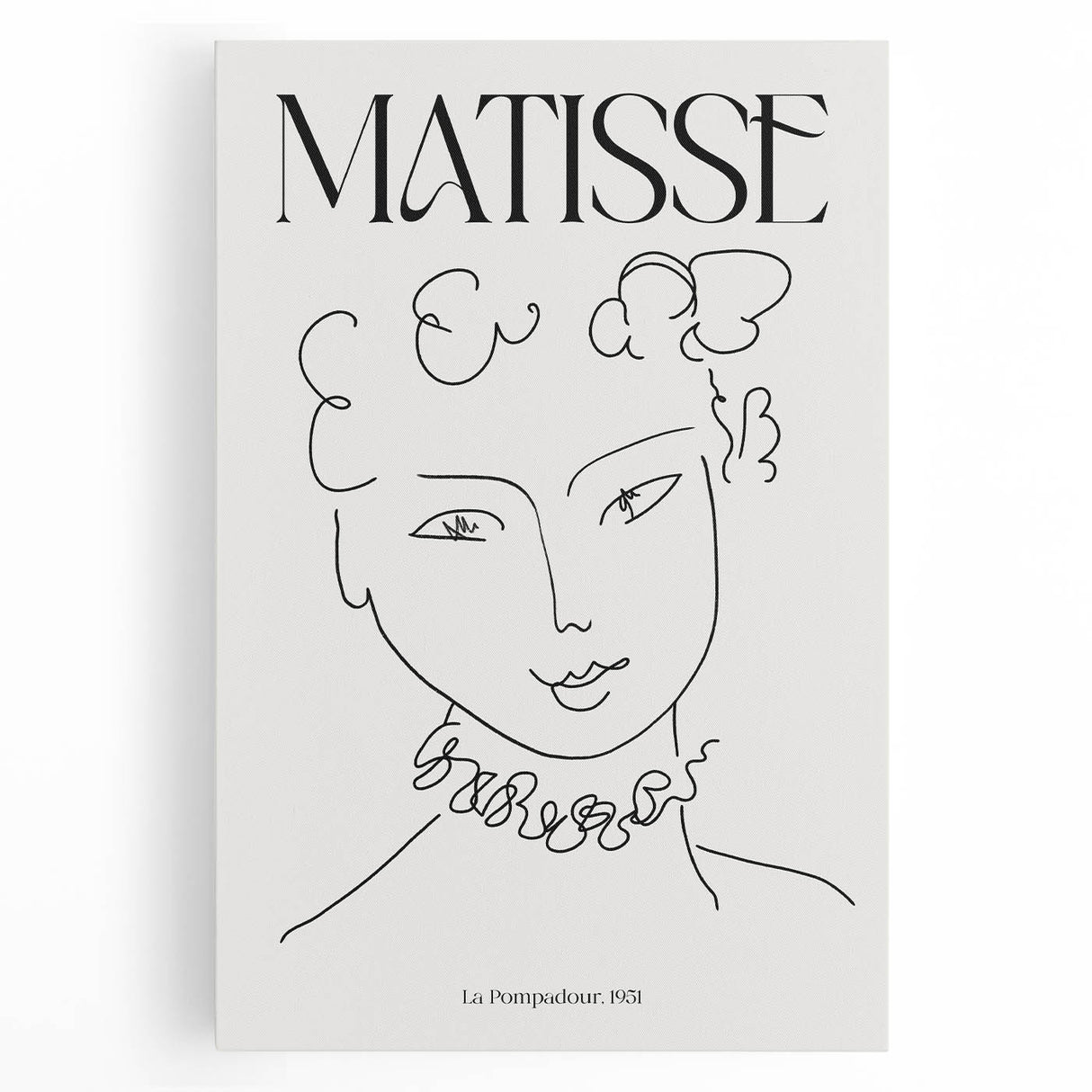 Contemporary Art Prints – La Pompadour, 1951, Modern Minimalist Decor