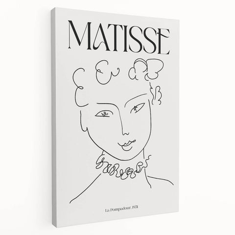 Contemporary Art Prints – La Pompadour, 1951, Modern Minimalist Decor
