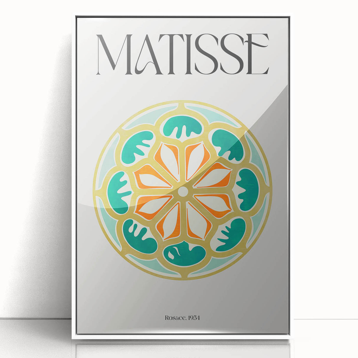 Contemporary Art Prints – Rosace, 1954, Modern Abstract Wall Decor