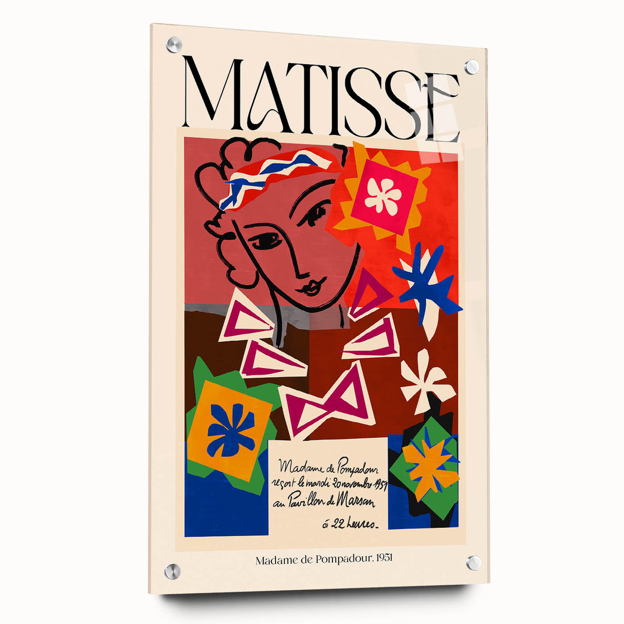 Contemporary Art Prints – Madame de Pompadour, 1951, Modern Wall Decor