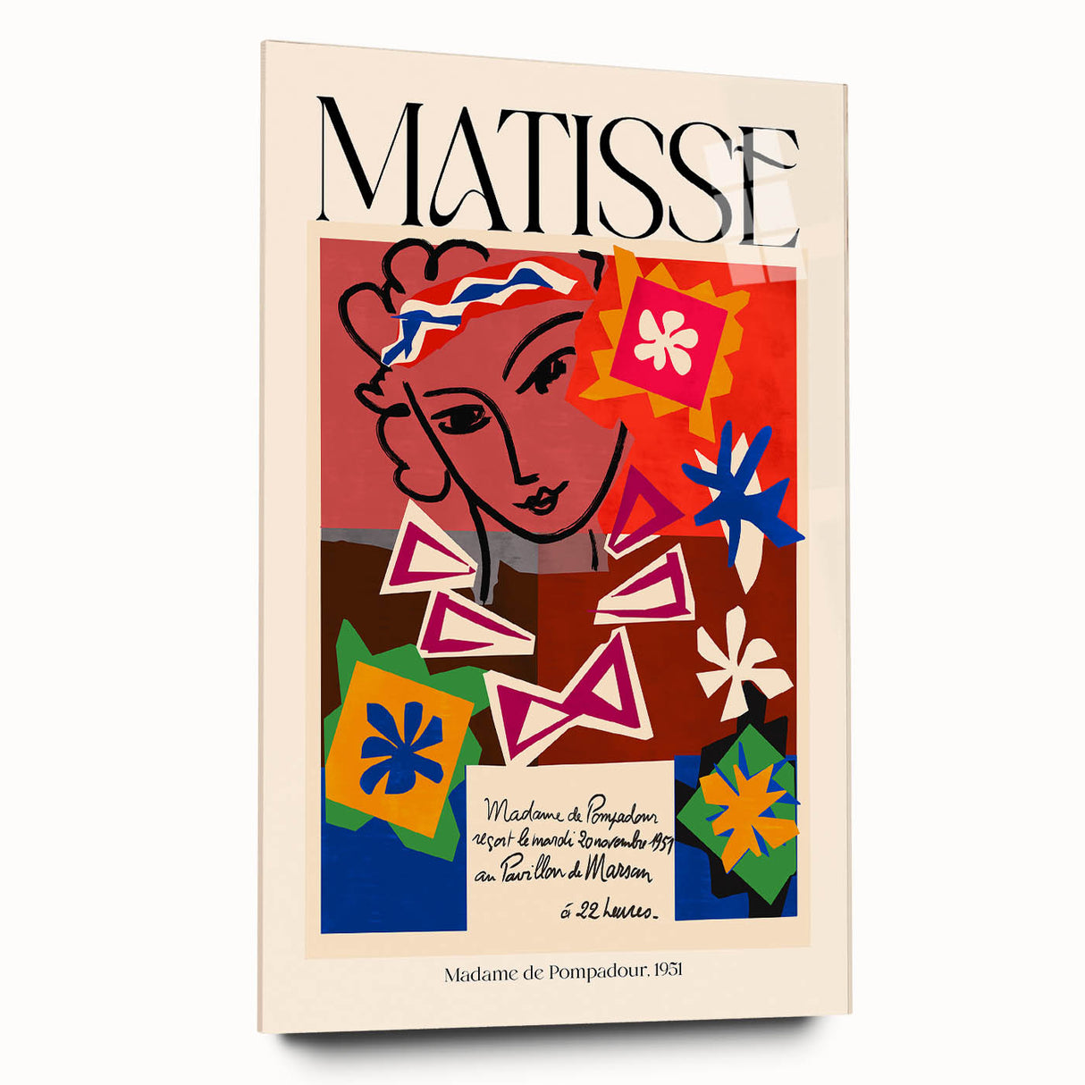 Contemporary Art Prints – Madame de Pompadour, 1951, Modern Wall Decor