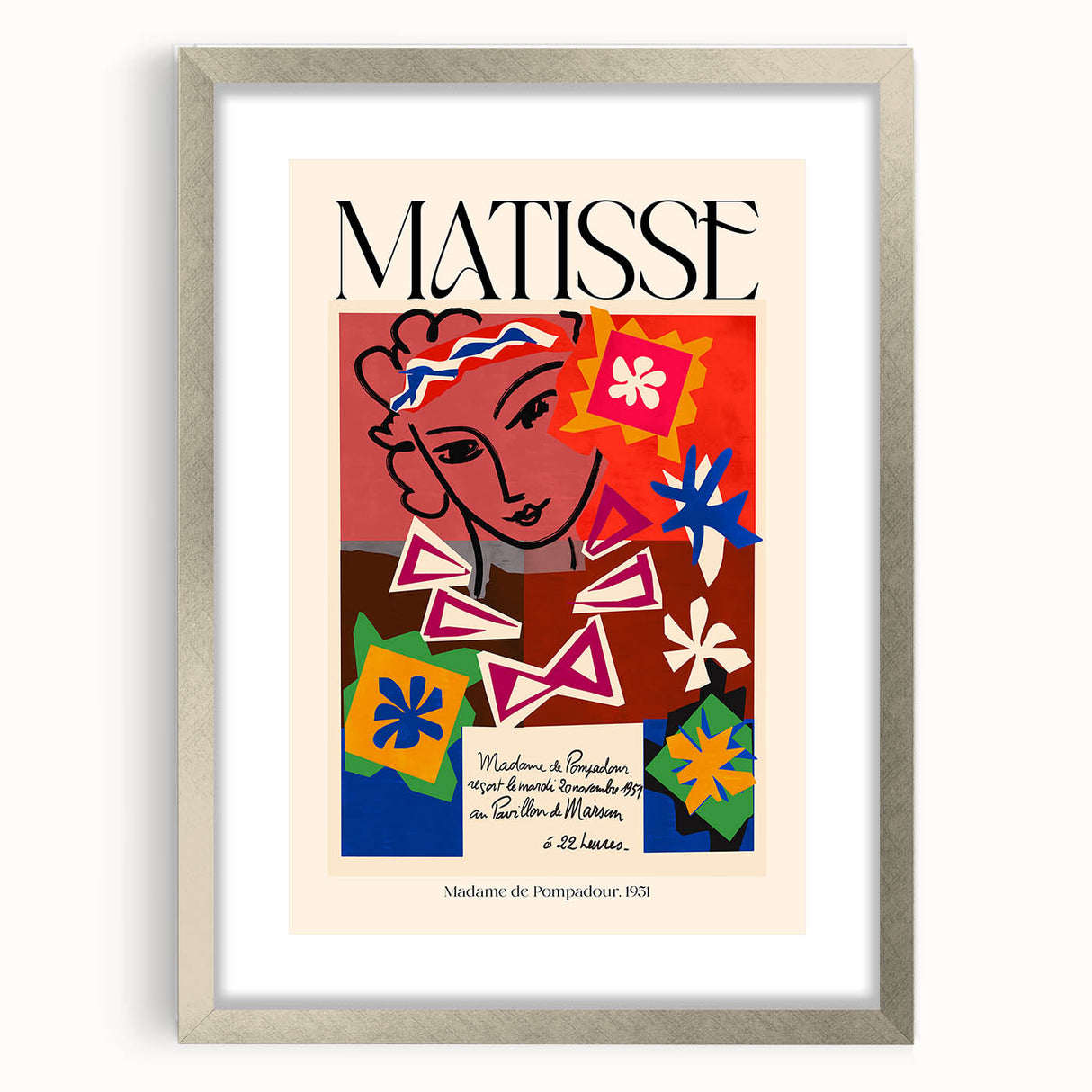 Contemporary Art Prints – Madame de Pompadour, 1951, Modern Wall Decor