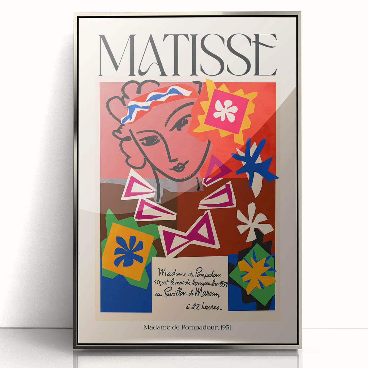 Contemporary Art Prints – Madame de Pompadour, 1951, Modern Wall Decor