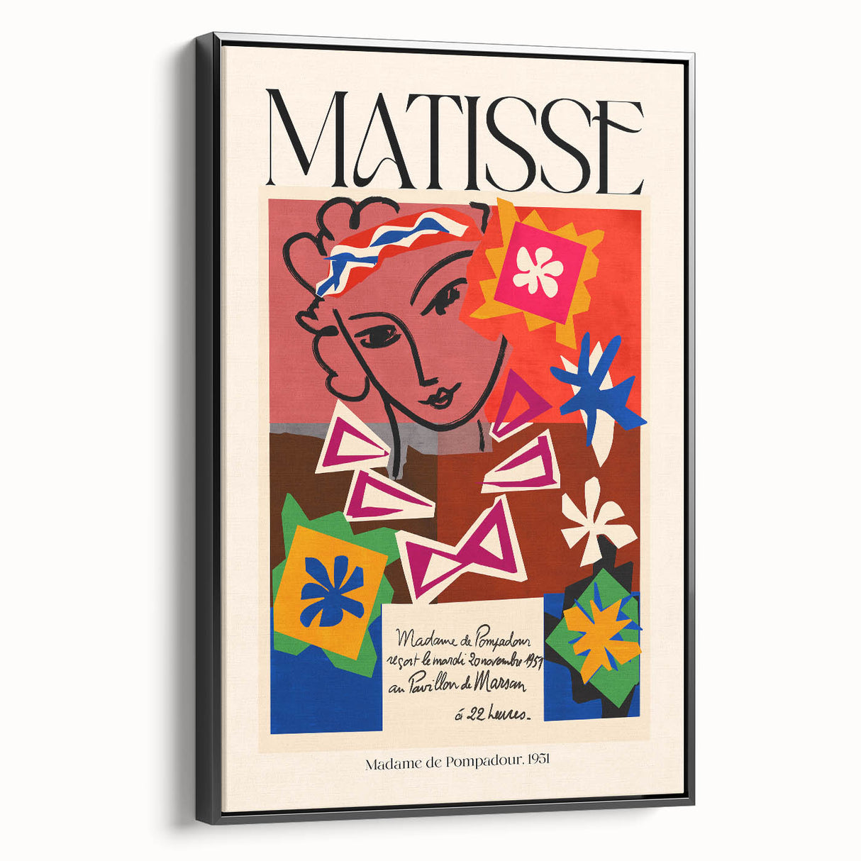 Contemporary Art Prints – Madame de Pompadour, 1951, Modern Wall Decor