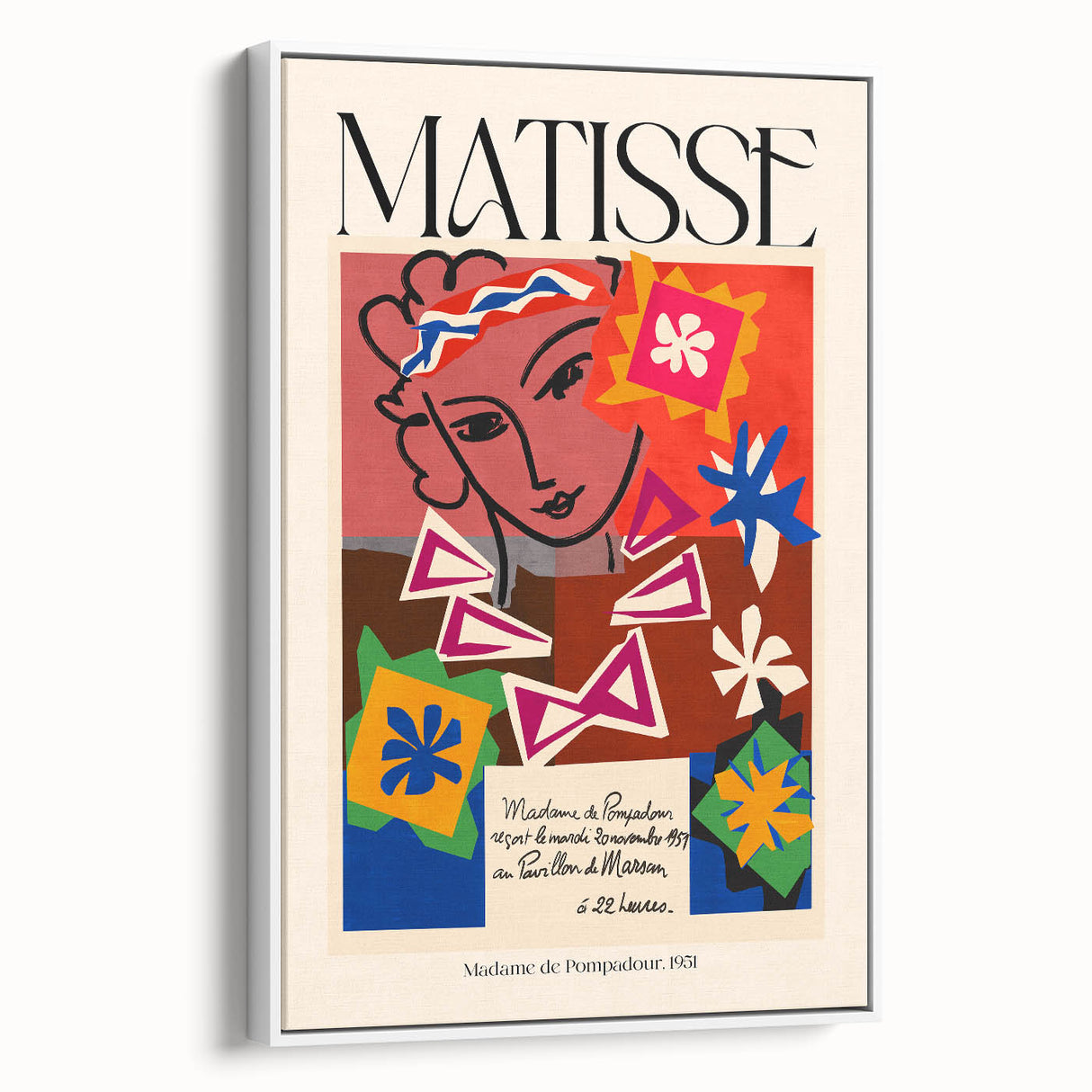 Contemporary Art Prints – Madame de Pompadour, 1951, Modern Wall Decor