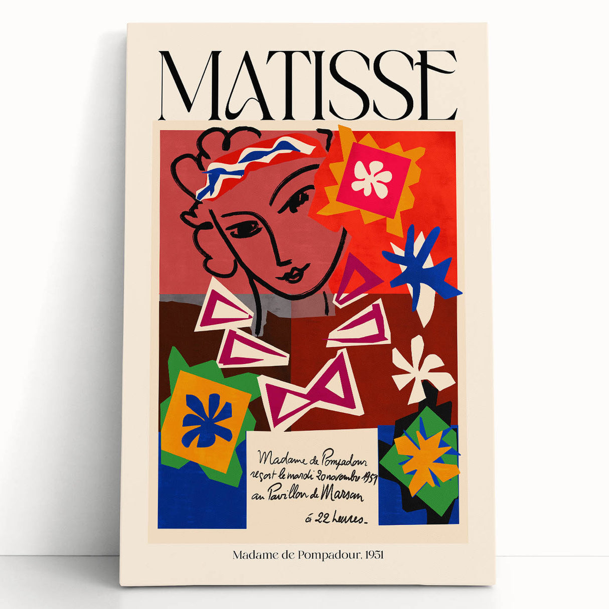 Contemporary Art Prints – Madame de Pompadour, 1951, Modern Wall Decor