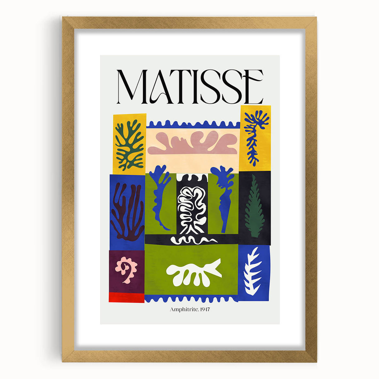 Contemporary Art Prints – Amphitrite, 1947, Modern Abstract Wall Decor