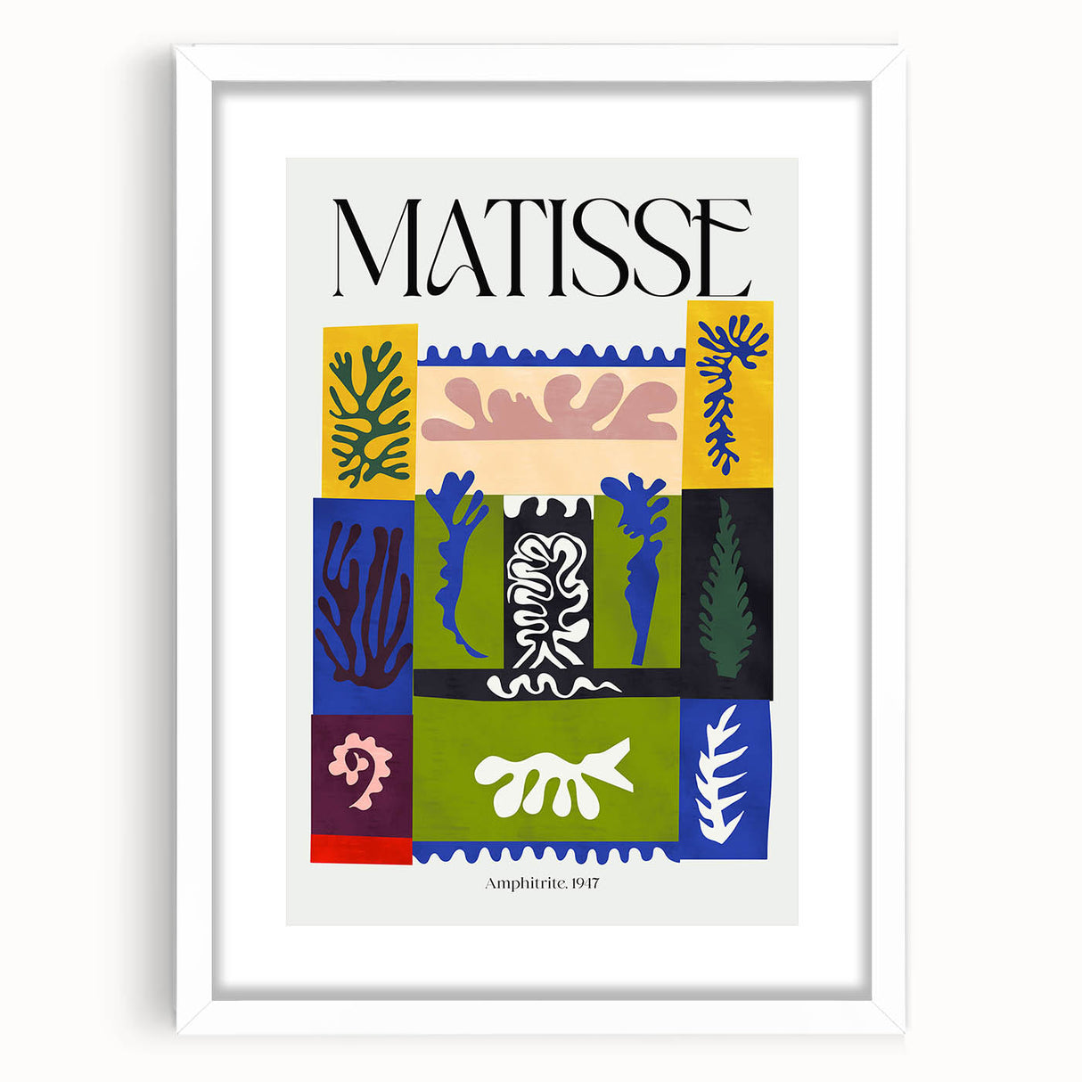 Contemporary Art Prints – Amphitrite, 1947, Modern Abstract Wall Decor