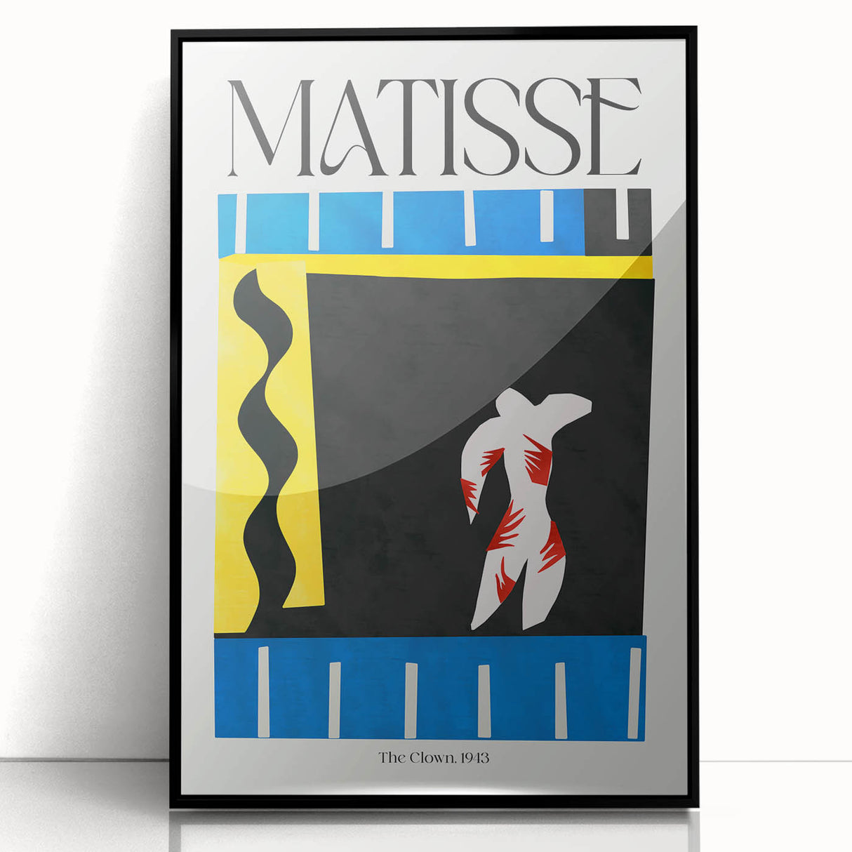 Contemporary Art Prints – The Clown, 1943, Modern Abstract Wall Decor