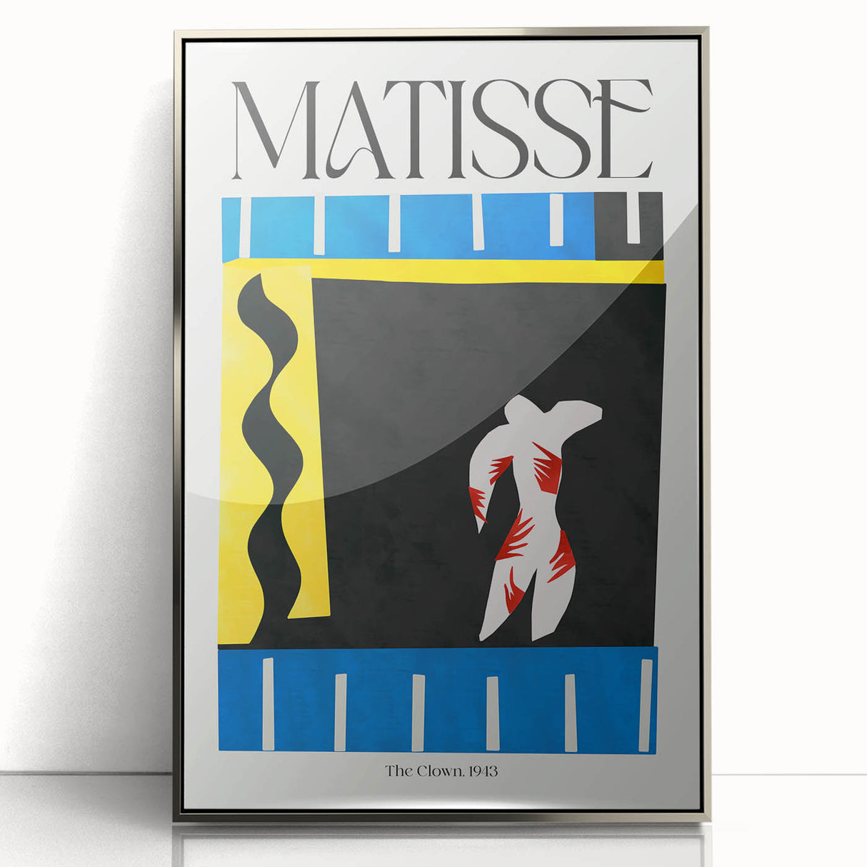 Contemporary Art Prints – The Clown, 1943, Modern Abstract Wall Decor