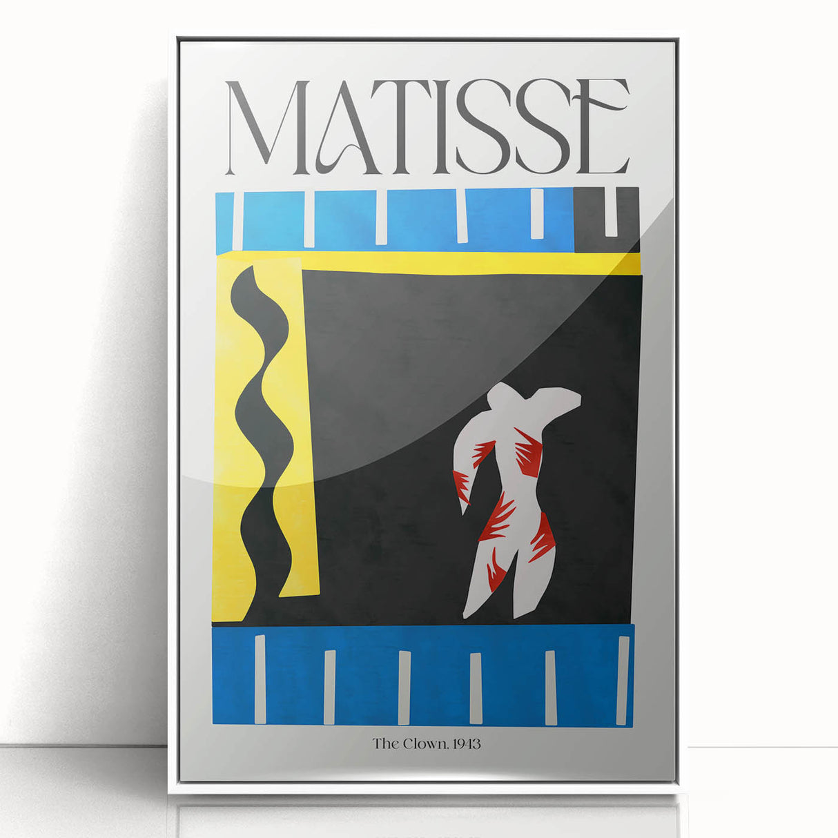 Contemporary Art Prints – The Clown, 1943, Modern Abstract Wall Decor
