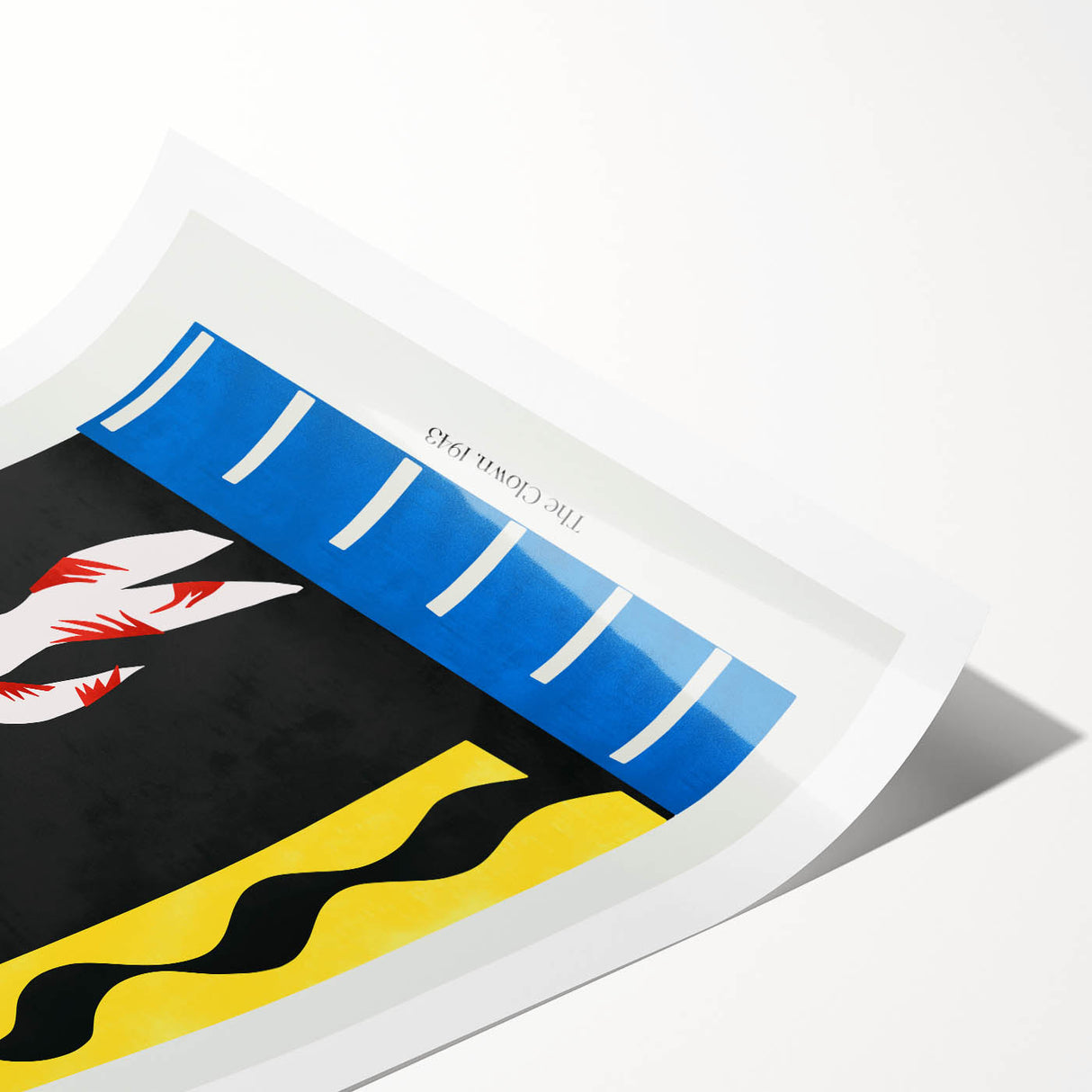 Contemporary Art Prints – The Clown, 1943, Modern Abstract Wall Decor