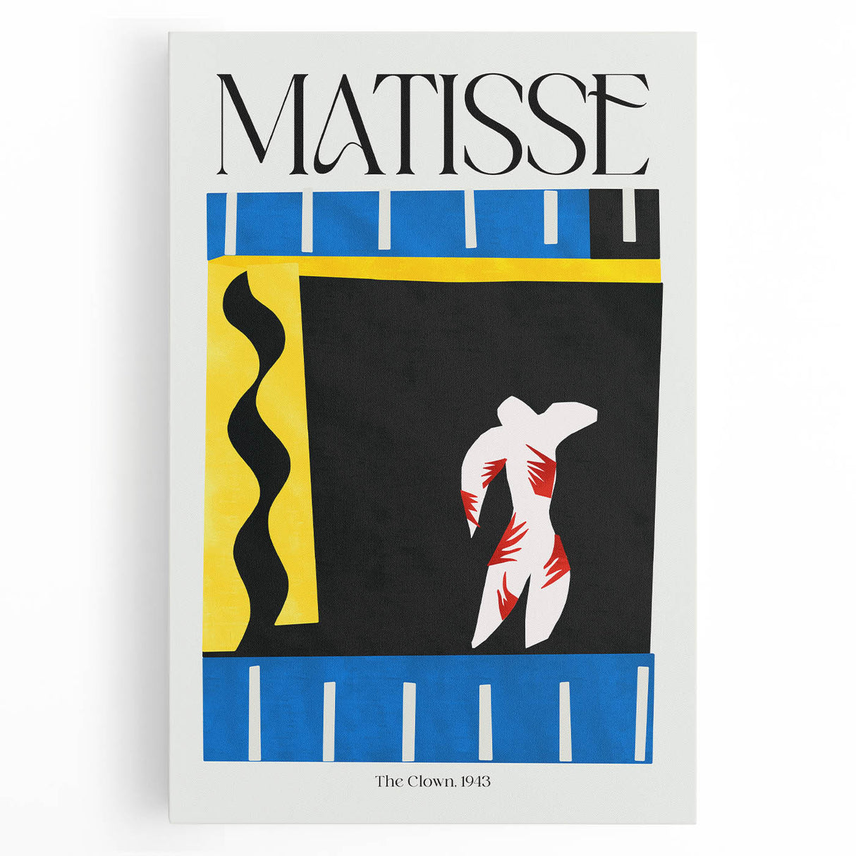 Contemporary Art Prints – The Clown, 1943, Modern Abstract Wall Decor