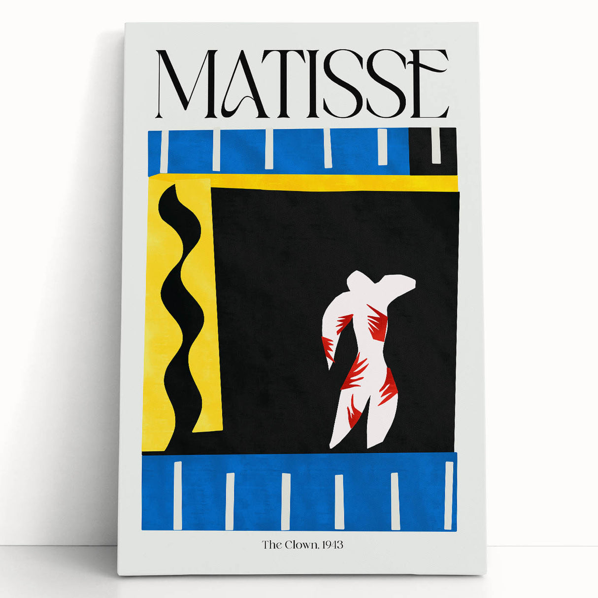 Contemporary Art Prints – The Clown, 1943, Modern Abstract Wall Decor