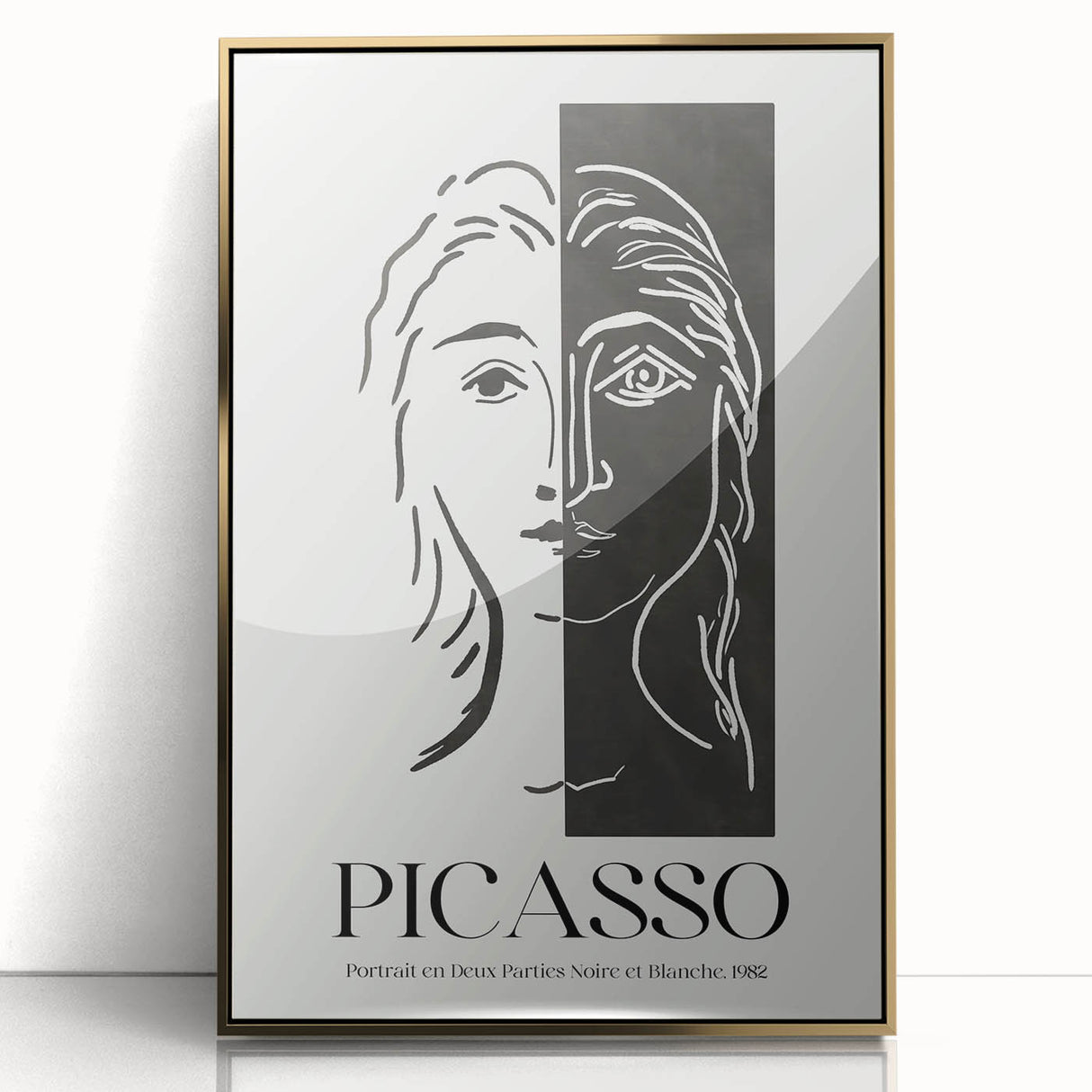 Contemporary Art Prints - Modern Wall Decor in Black and White Style