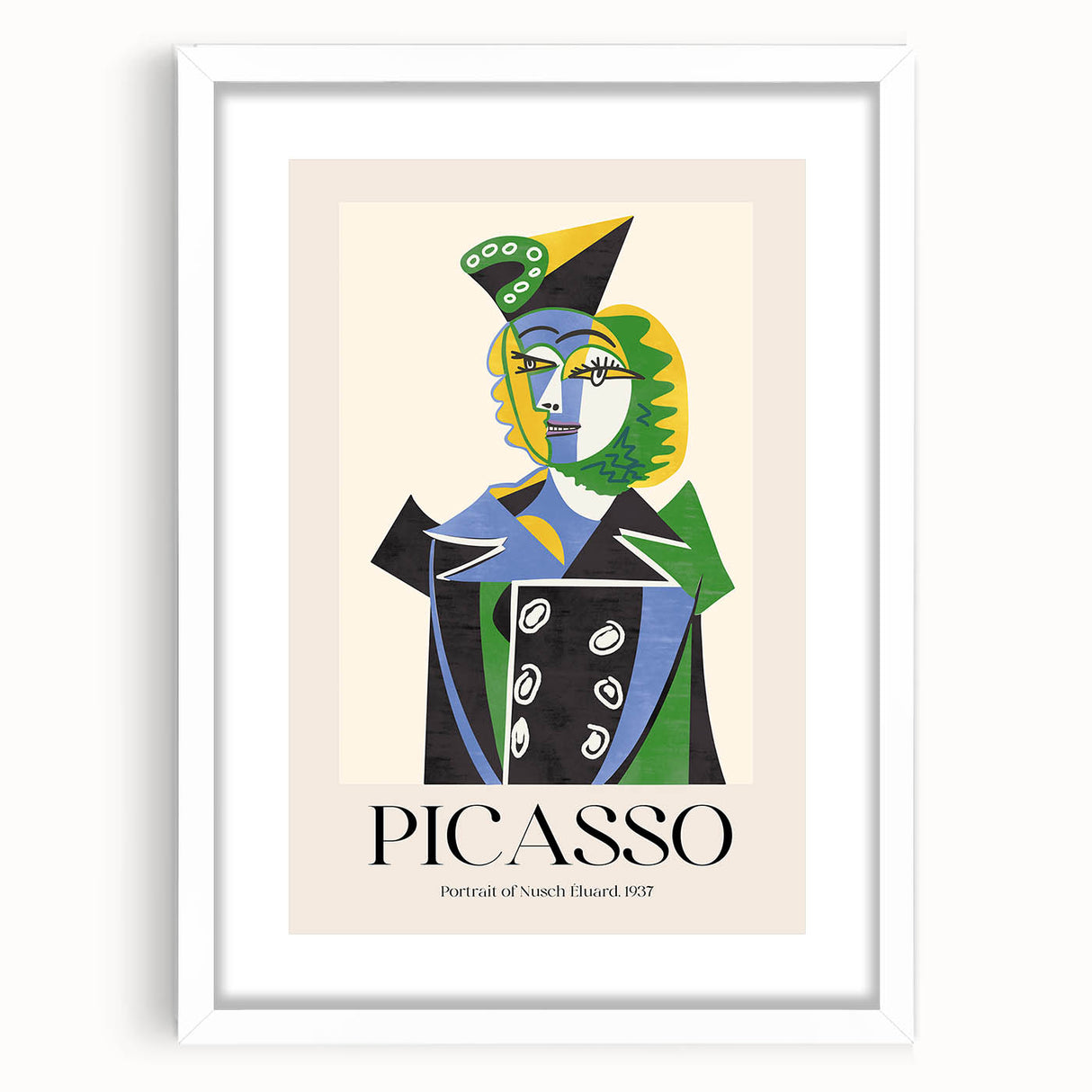 Contemporary Art Prints - Modern Wall Decor with Abstract Portrait Style