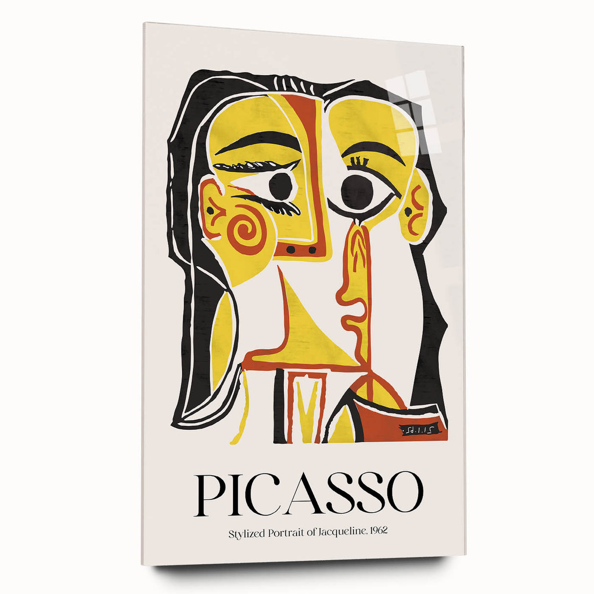 Contemporary Art Prints - Modern Wall Decor Featuring Abstract Portrait