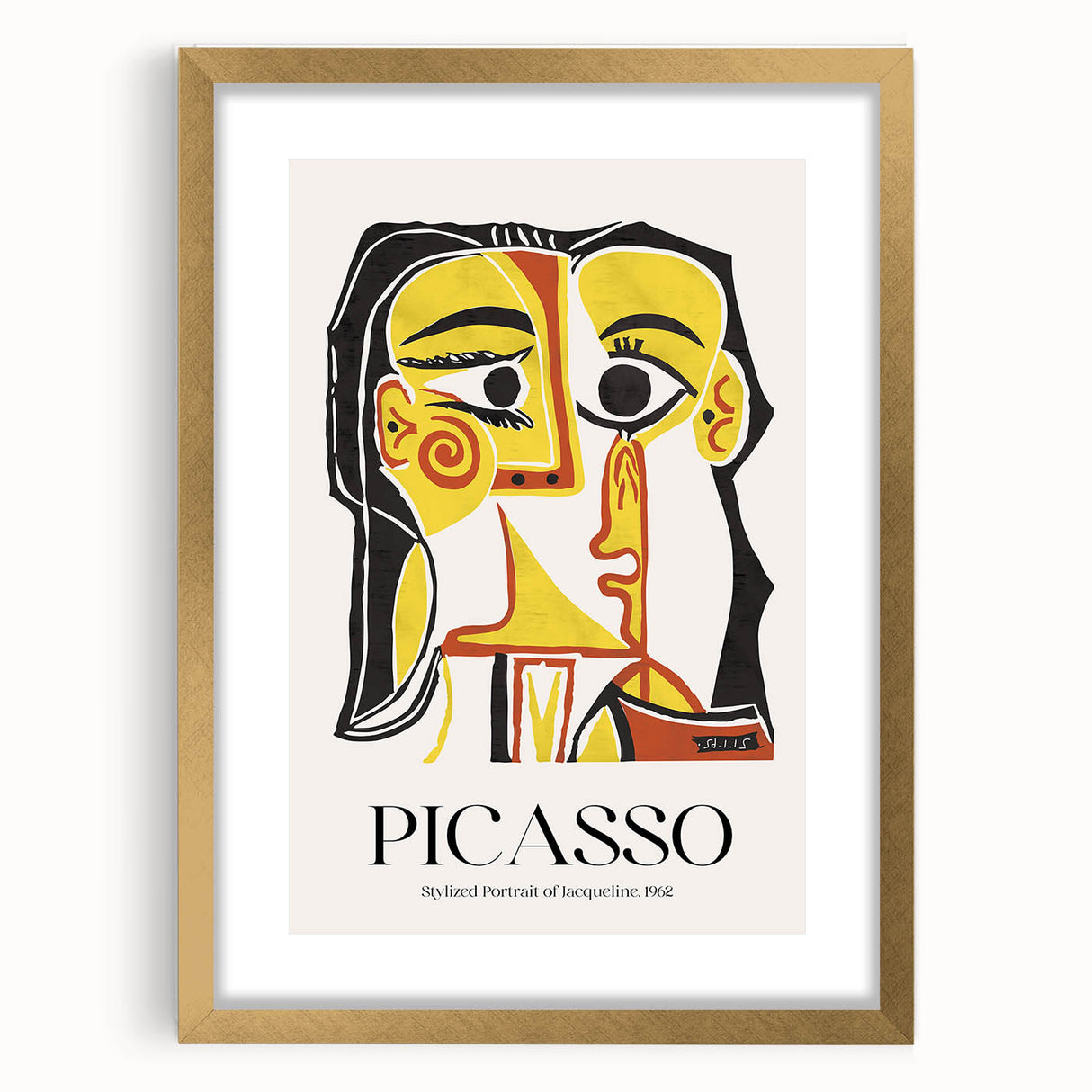 Contemporary Art Prints - Modern Wall Decor Featuring Abstract Portrait
