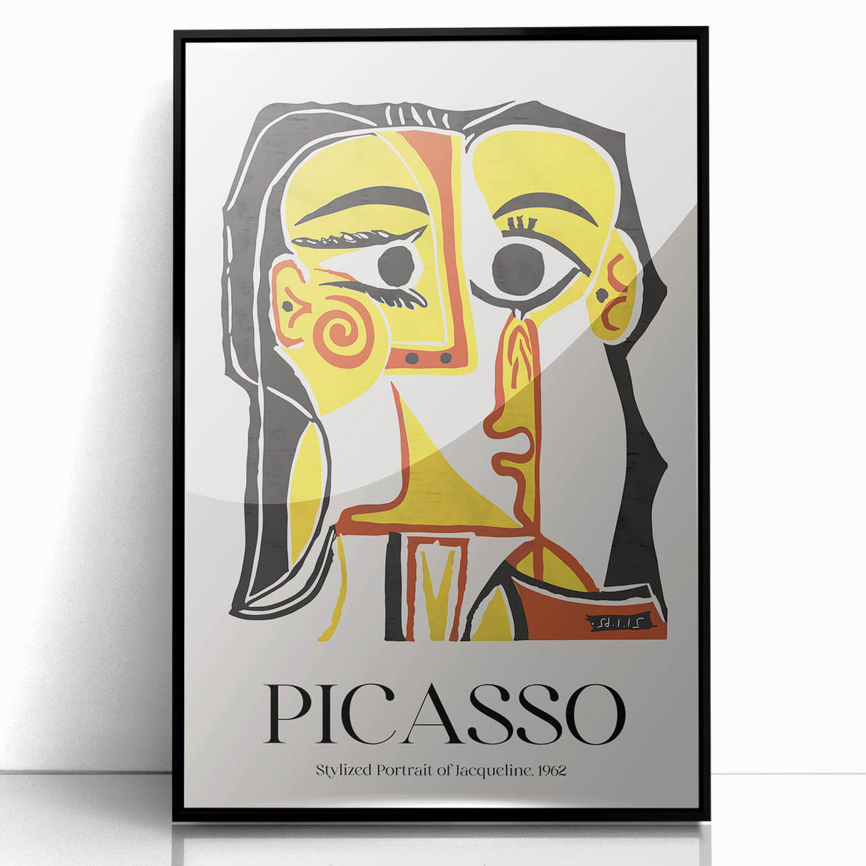 Contemporary Art Prints - Modern Wall Decor Featuring Abstract Portrait