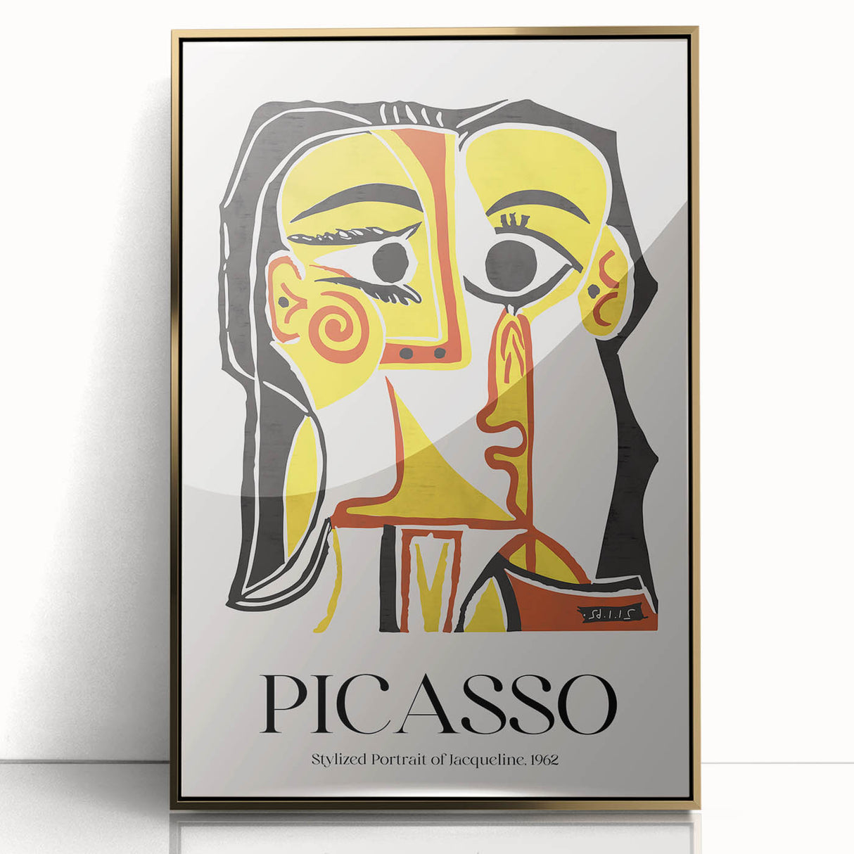 Contemporary Art Prints - Modern Wall Decor Featuring Abstract Portrait