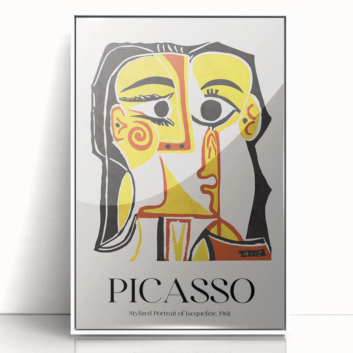 Contemporary Art Prints - Modern Wall Decor Featuring Abstract Portrait