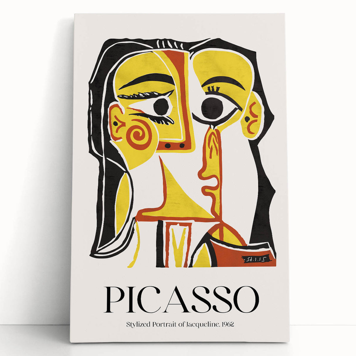 Contemporary Art Prints - Modern Wall Decor Featuring Abstract Portrait