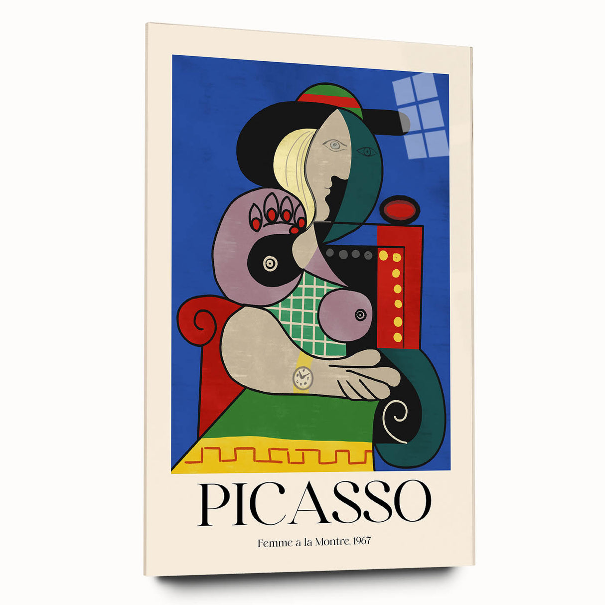 Contemporary Art Prints - Modern Wall Decor with Bold Abstract Portrait