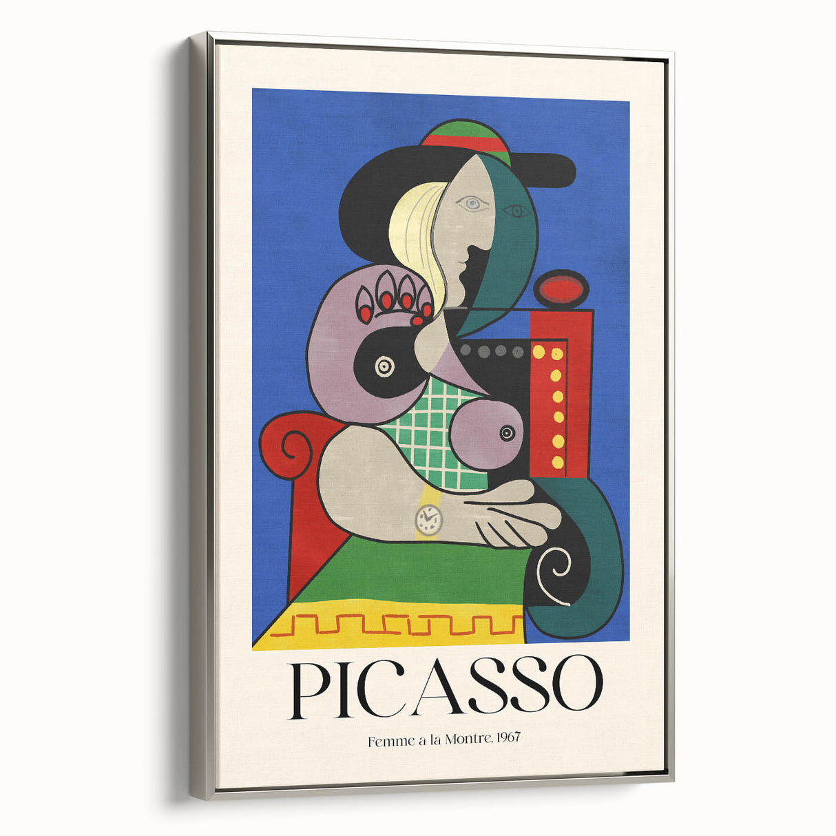 Contemporary Art Prints - Modern Wall Decor with Bold Abstract Portrait