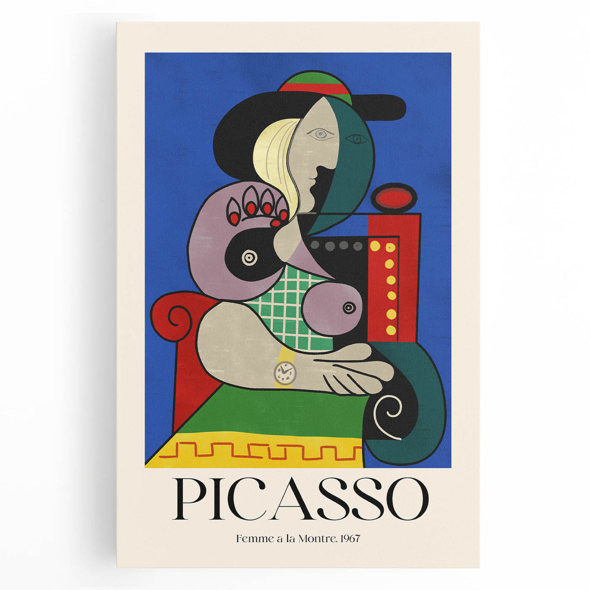 Contemporary Art Prints - Modern Wall Decor with Bold Abstract Portrait