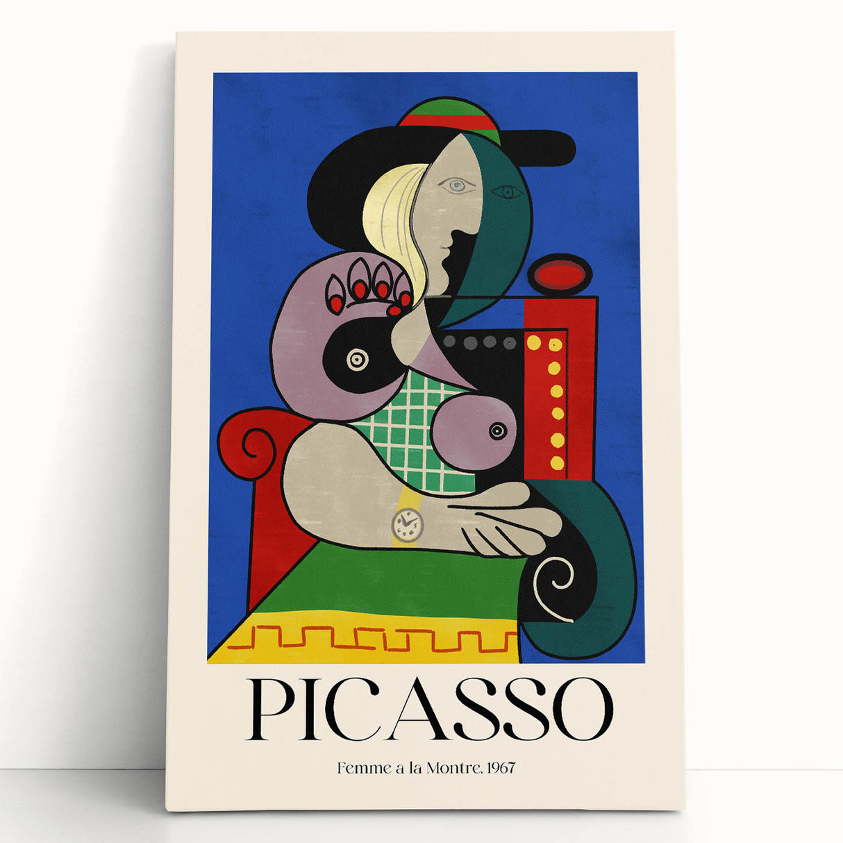 Contemporary Art Prints - Modern Wall Decor with Bold Abstract Portrait