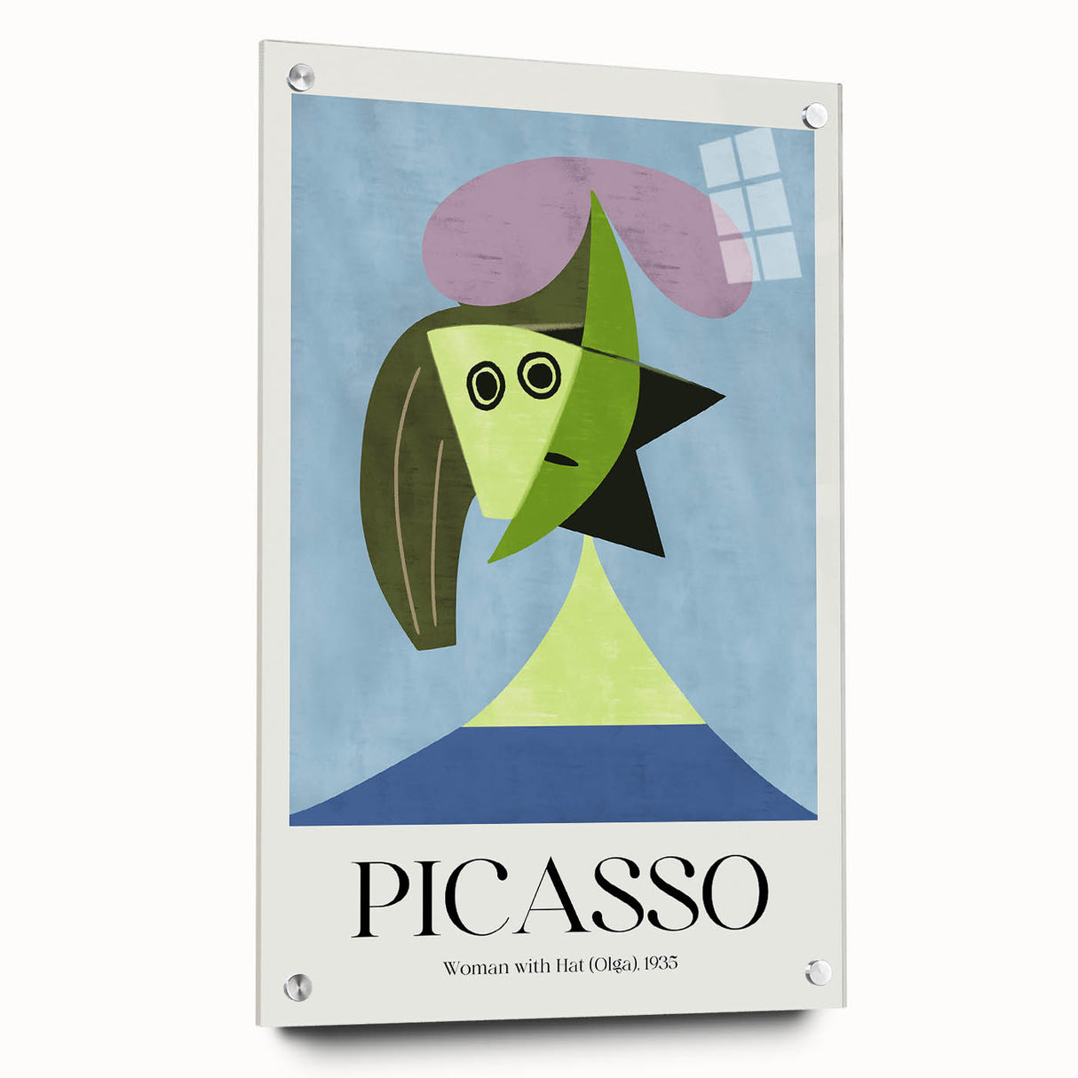 Contemporary Art Prints - Modern Wall Decor with Abstract Woman Portrait