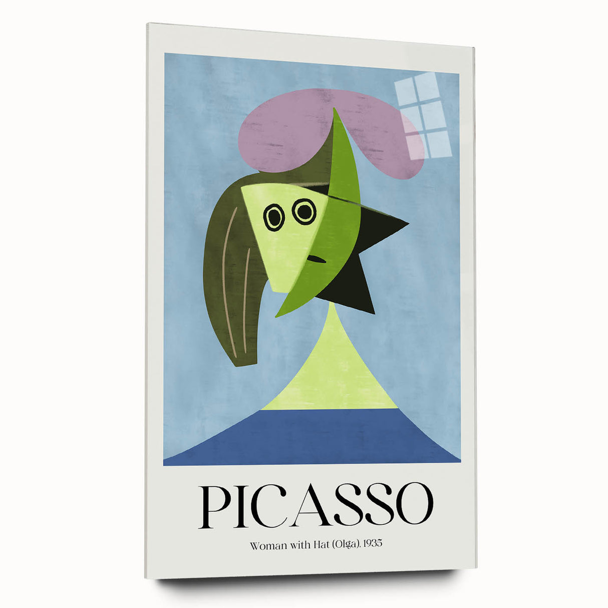 Contemporary Art Prints - Modern Wall Decor with Abstract Woman Portrait