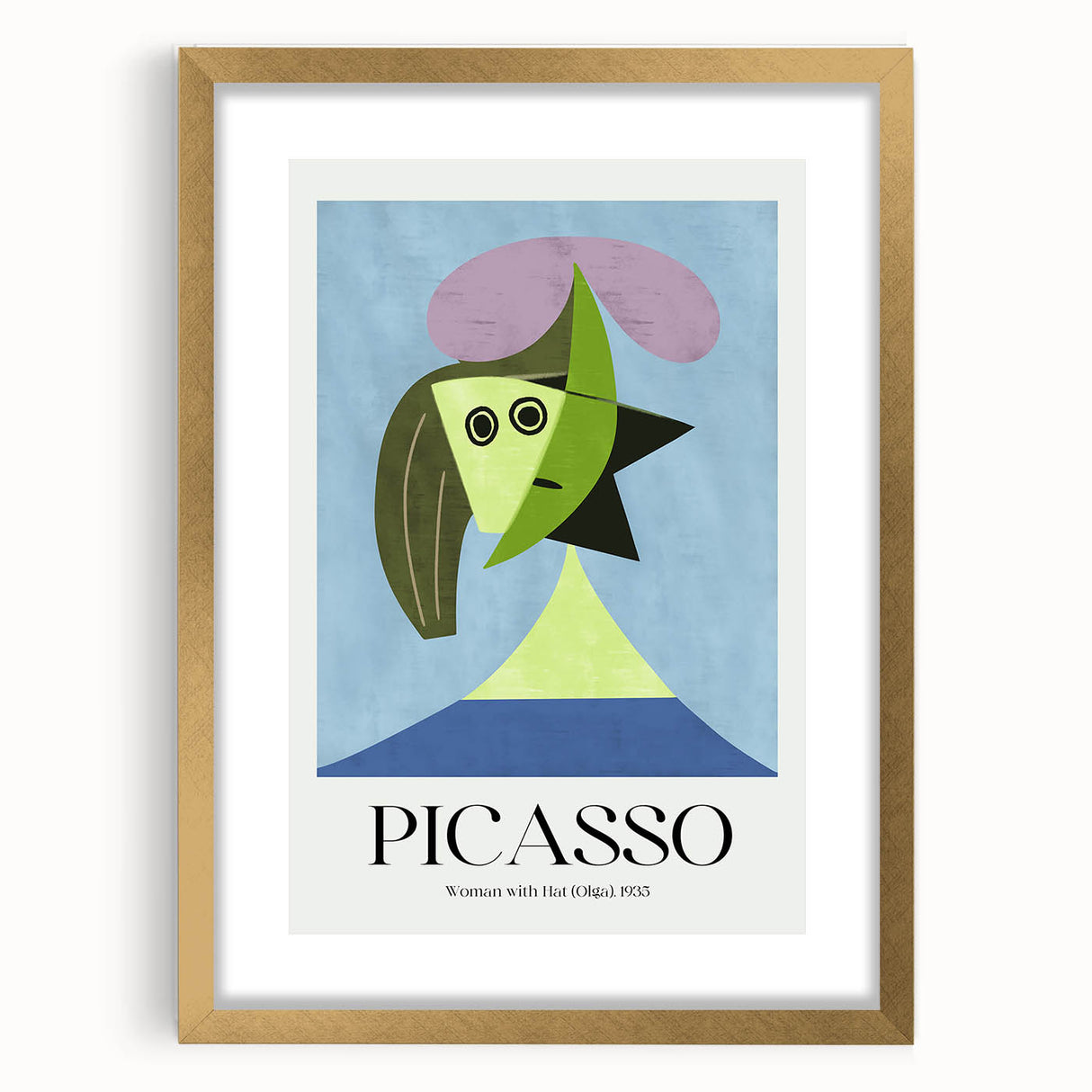 Contemporary Art Prints - Modern Wall Decor with Abstract Woman Portrait