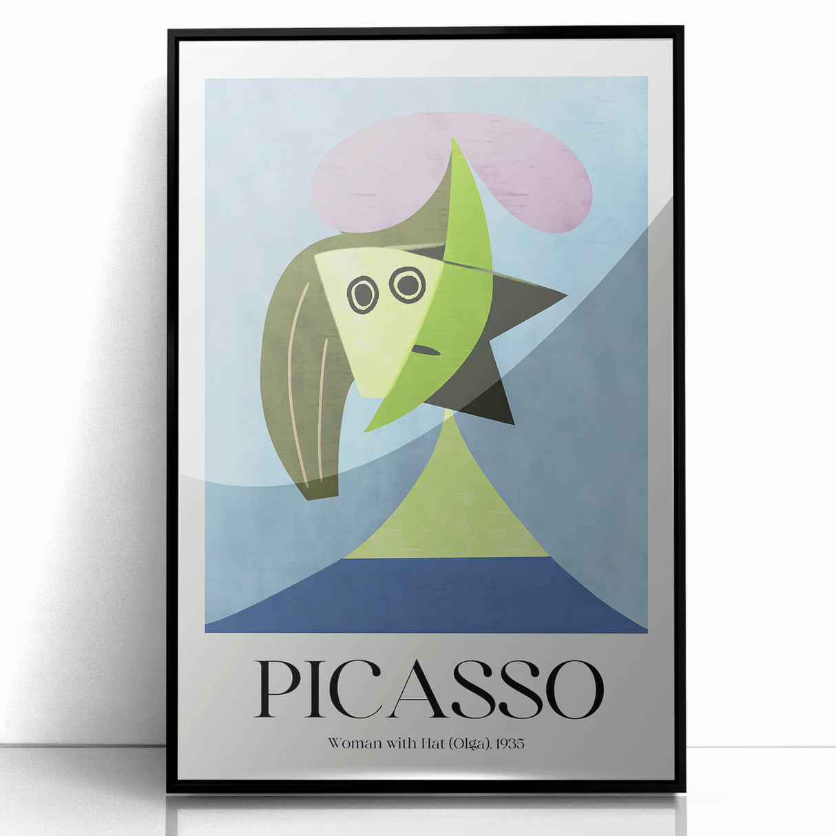 Contemporary Art Prints - Modern Wall Decor with Abstract Woman Portrait