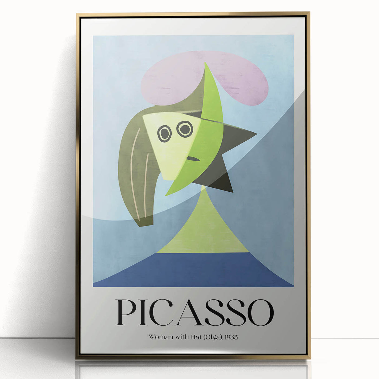 Contemporary Art Prints - Modern Wall Decor with Abstract Woman Portrait