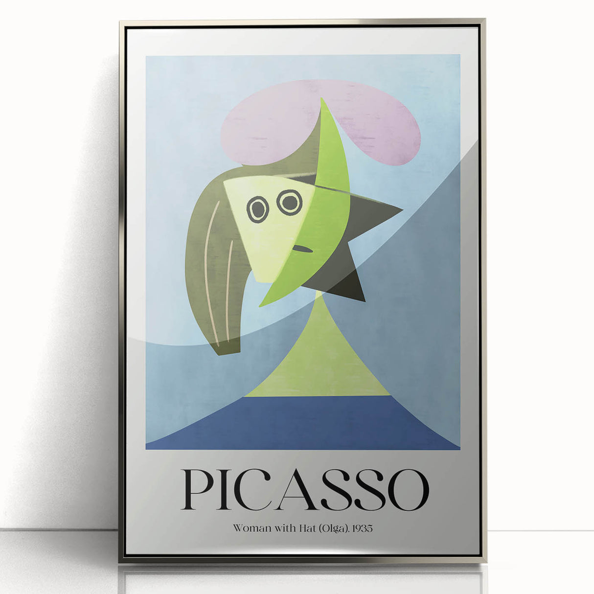 Contemporary Art Prints - Modern Wall Decor with Abstract Woman Portrait