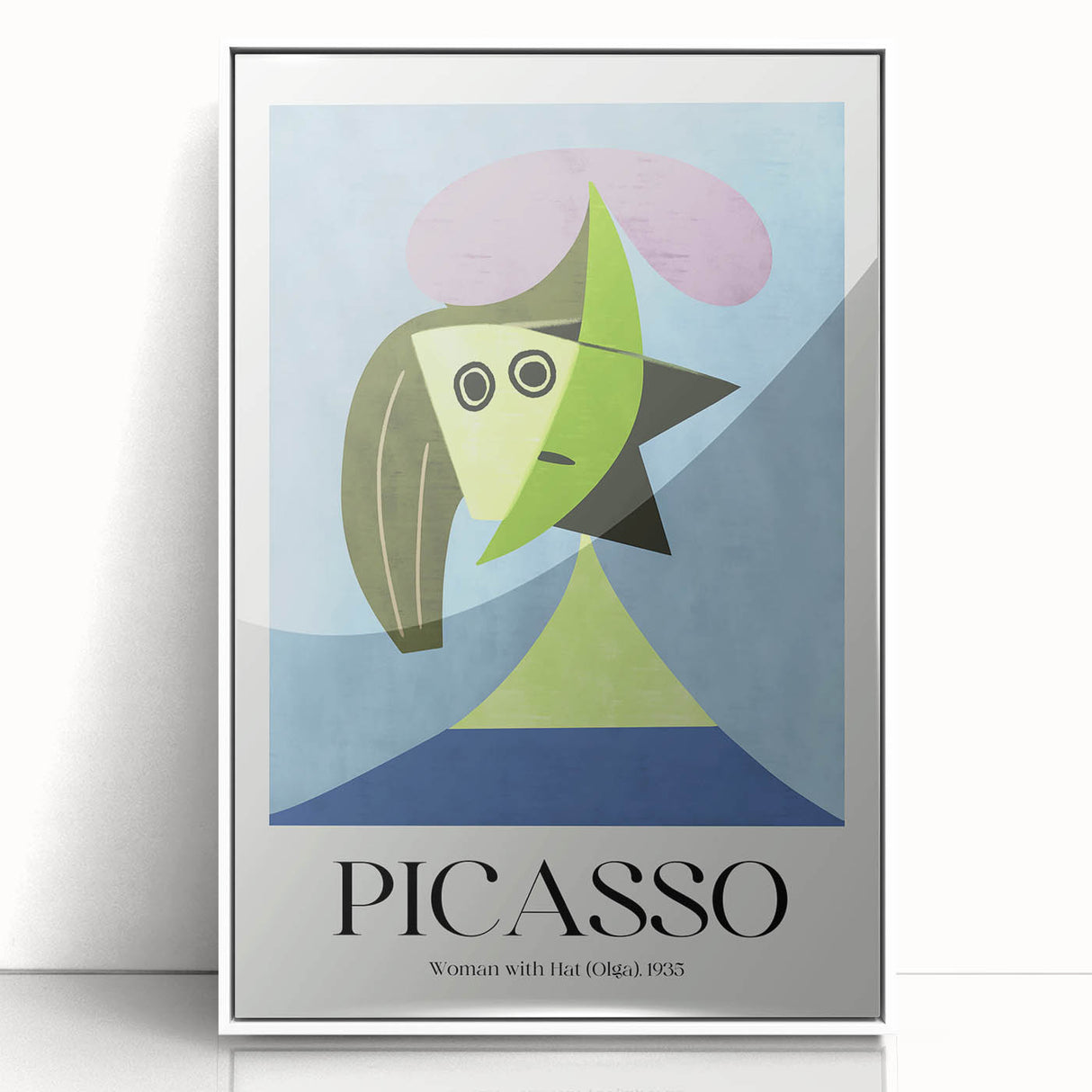 Contemporary Art Prints - Modern Wall Decor with Abstract Woman Portrait