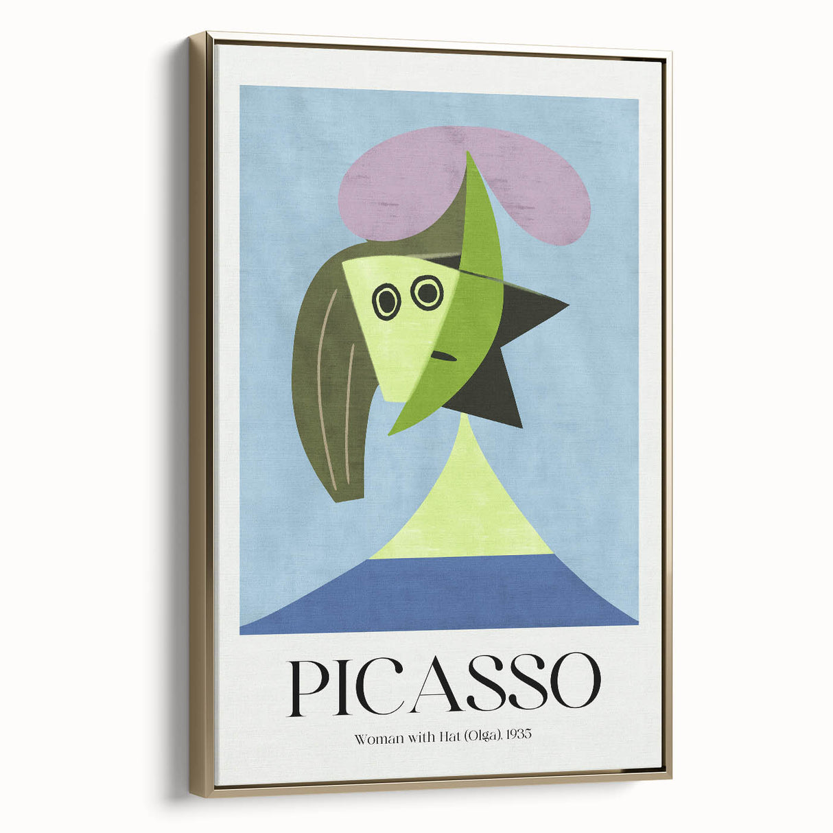 Contemporary Art Prints - Modern Wall Decor with Abstract Woman Portrait