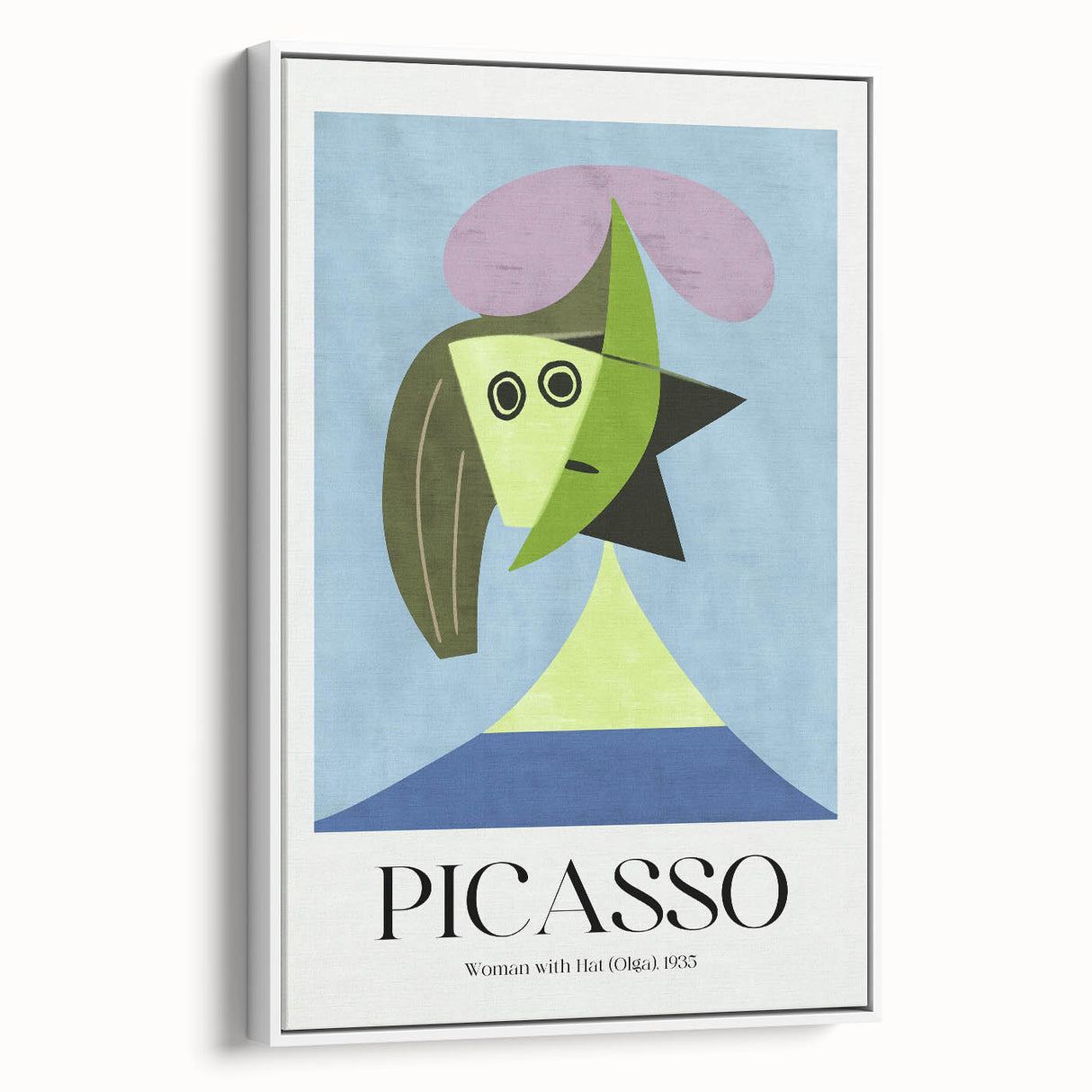Contemporary Art Prints - Modern Wall Decor with Abstract Woman Portrait