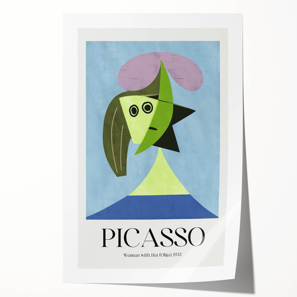 Contemporary Art Prints - Modern Wall Decor with Abstract Woman Portrait
