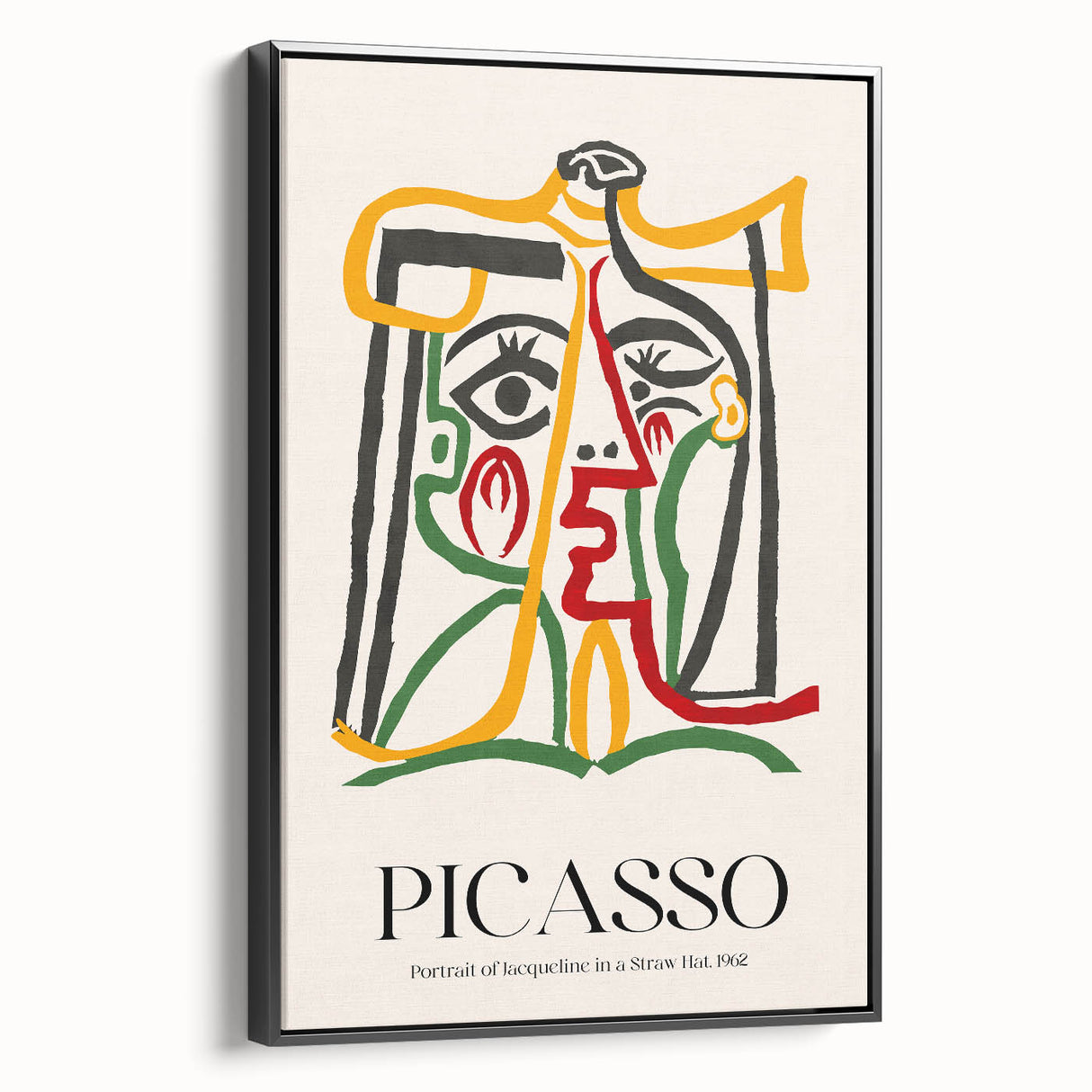 Contemporary Art Prints - Modern Wall Decor with Bold Abstract Portrait