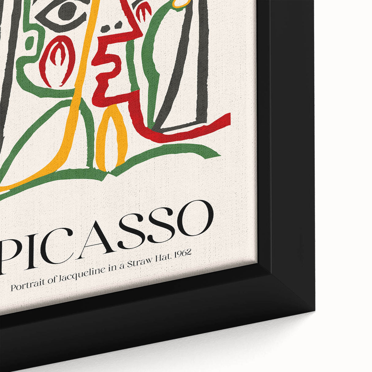 Contemporary Art Prints - Modern Wall Decor with Bold Abstract Portrait