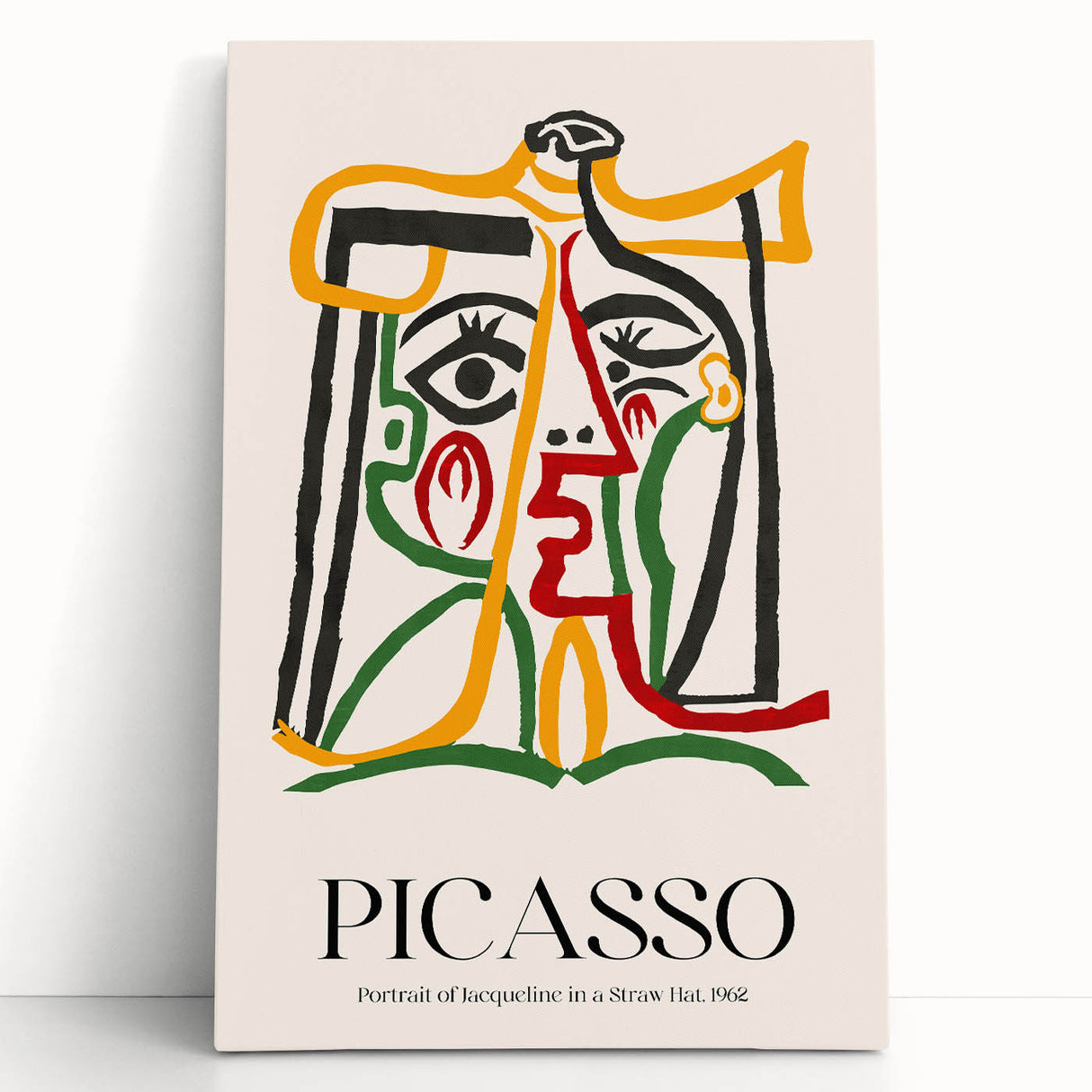 Contemporary Art Prints - Modern Wall Decor with Bold Abstract Portrait
