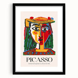 Contemporary Art Prints - Modern Wall Decor with Vibrant Abstract Portrait