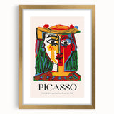 Contemporary Art Prints - Modern Wall Decor with Vibrant Abstract Portrait