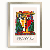 Contemporary Art Prints - Modern Wall Decor with Vibrant Abstract Portrait